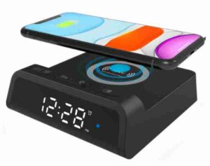 Digital Alarm Clock Wireless Charging