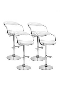 Artiss Set of 4 Bar Stools Ade Kitchen