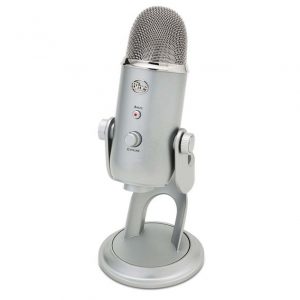 Blue Yeti Silver USB Mic