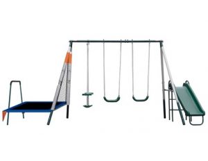 Six-Station Swing Set