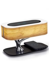 Led Bedside Table Lamp With Wireless Phone Charger