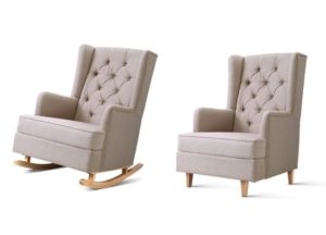 Rocking Armchair Feedining Chair