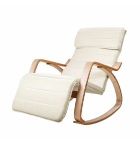 Artiss Fabric Rocking Armchair