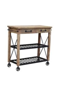 Kitchen Island- Wooden Cart