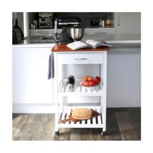 Liberty Solna Kitchen Trolley White