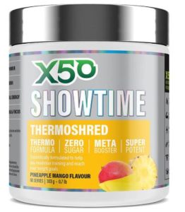 X50 Showtime Thermoshred
