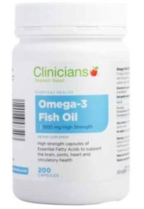 Clinicians Omega 3 Fish Oil 