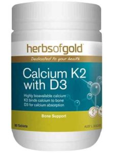 Herbs of Gold Calcium K2 with D3