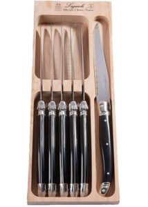 Andre Verdier Laguiole Debutant Steak Knife Set 