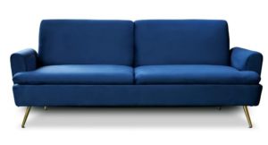 T Gyllene Velvet Sofa Bed 