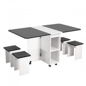 Foldable Dining Table and Chair Set