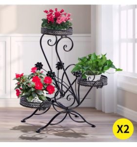 Levede Metal Plant Stand