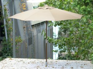 Hardwood Outdoor Umbrella