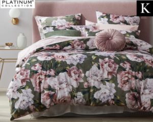 Platinum Camilla King Bed Quilt Cover Set