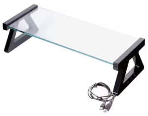 Glass Monitor Stand